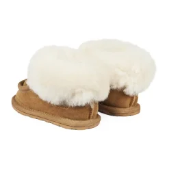 Skønne Sand Lammeuld Hjemmesko til Junior