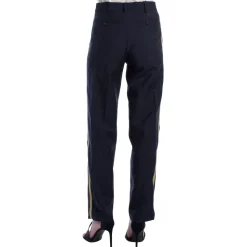 Skreddersyet bukser med dekorativt sidebånd