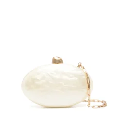 Skuldertaske med kædelink og lås