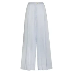 Sky Blue Wide Trousers