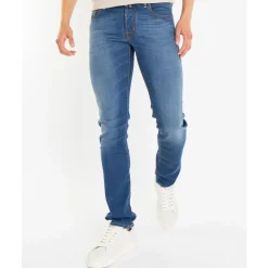 Slim Blå Jeans til Mænd