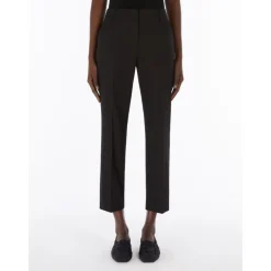 Slim Fit Cropped Bomuldsbukser