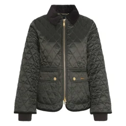 Slim Fit Diamantquiltet Jakke