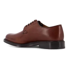 Snøret Læder Flade Sko