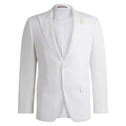 Sommer Linned Blazer Hvid