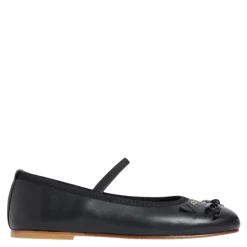 Sort Ballerina Flade Sko