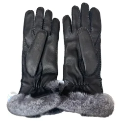 Sort Bjerg Hjortelæder Handske