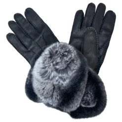 Sort Bjerg Hjortelæder Handske