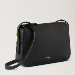 Sort Clovelly Pung med Lynlås Lukning