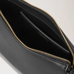 Sort Clovelly Pung med Lynlås Lukning