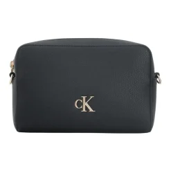 Sort Crossbody Kamerataske Elegant Silhuet