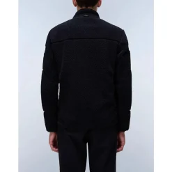 Sort Ekspedition Fleece Lynlås Jakke