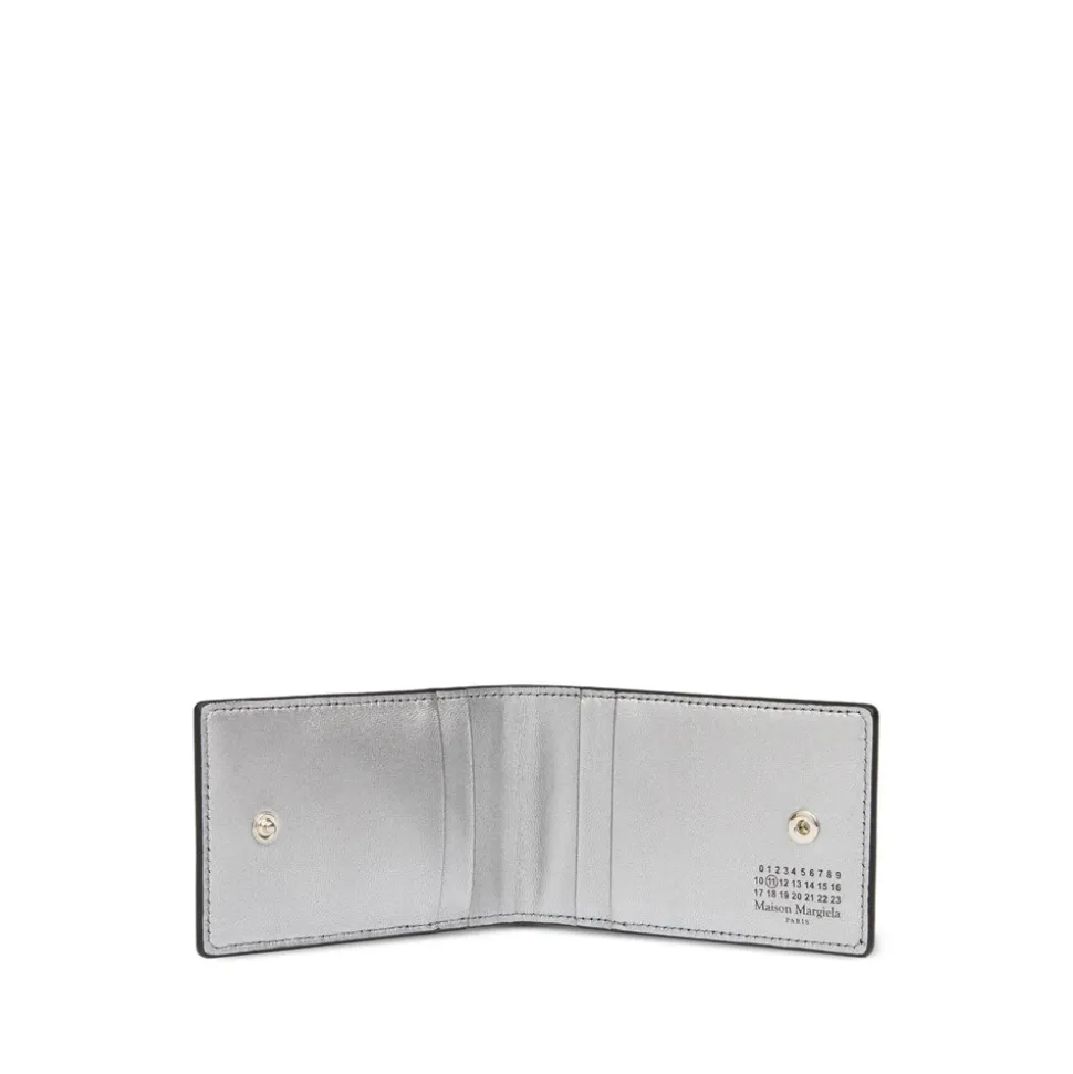 Sort Front Logo Kortholder Pung