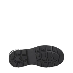 Sort Læder Høj Legging Støvler