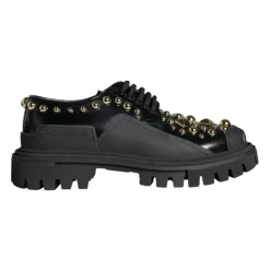 Sort Læder Trekking Derby Sko