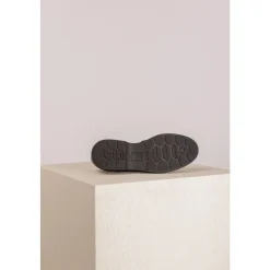 Sort Loafer med Kædedetalje