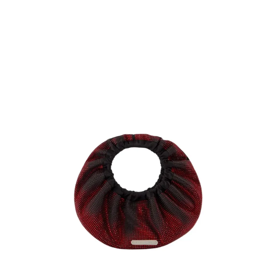 Sort Mini Taske med Top Håndtag