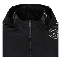 Sort Nylon Sportsjakke