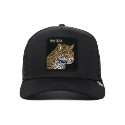 Sort Panther Trucker Cap