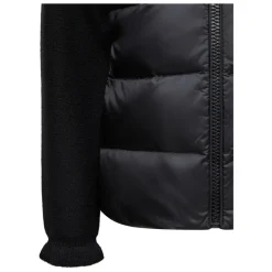 Sort sweater med ribstrik