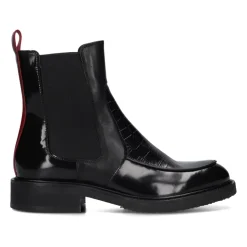 Sorte Chelsea-støvler A7100