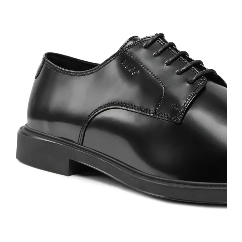 Sorte Derby Sko med Tassels