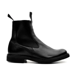 Sorte Læderstøvler