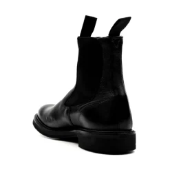 Sorte Læderstøvler