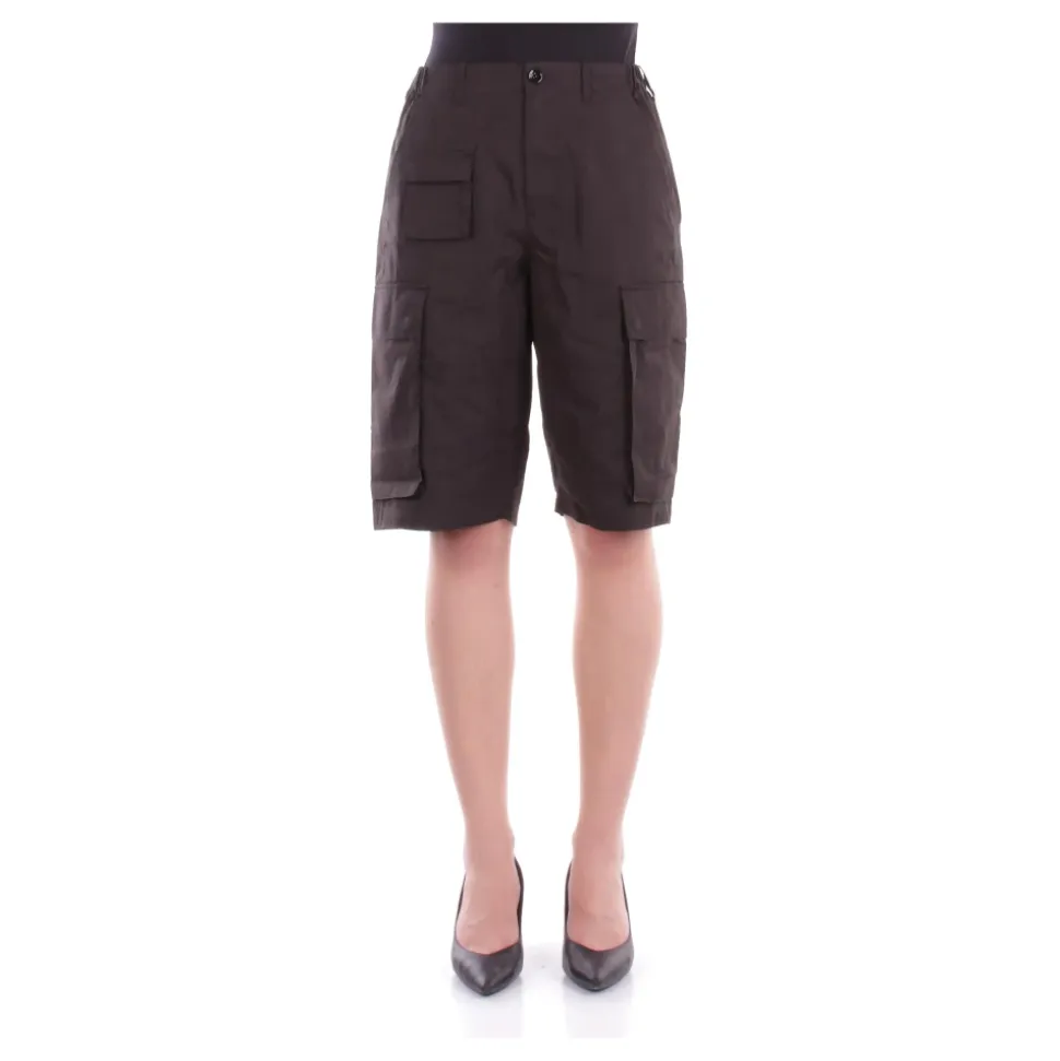 Sorte Logo Shorts med Lommer