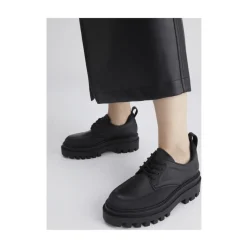 Sorte Snøresko Derby Business Sko