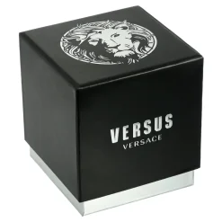 Sporty White and Gold Watch