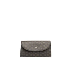 Stilfuld clutch i teknisk materiale
