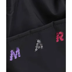 Stilfuld håndtaske med frontlomme