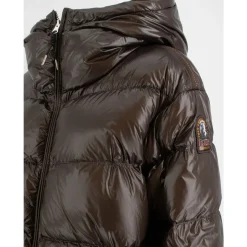 Stilfuld Nylonjakke med Dobbelt Lynlås