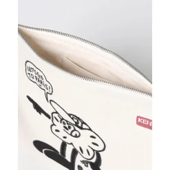 Stilfuld tegneserie clutch taske