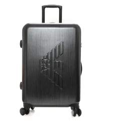 Stilfuld trolley med 4 hjul og lynlåslukning