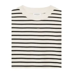 Stribet Crew Neck Sweatshirt