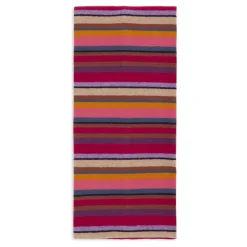 Stribet Fleecetørklæde