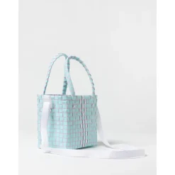 Stribet Tote Taske