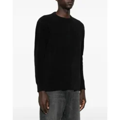 Strik Pullover i Sort