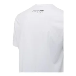 Strikket herre T-shirt i hvid