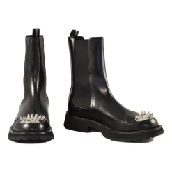 Studded Læder Beatles Sko