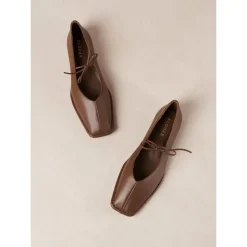 Sway Ballerina-sko i læder