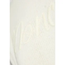 Sweater med broderet logo