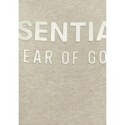 Sweatshirt med en kort stående krave