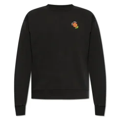 Sweatshirt med trykt logo