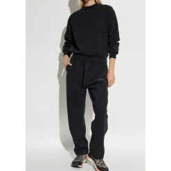 Sweatshirt med trykt logo