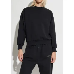 Sweatshirt med trykt logo