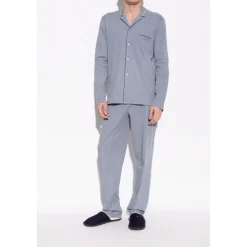 Tartan motif flannel hjemmesko