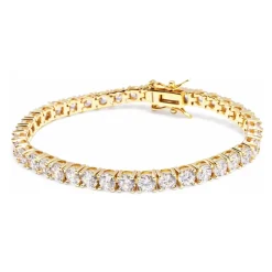 Tennis Bracelet in Gold